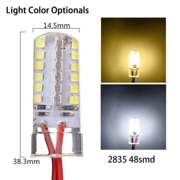 3W 48 LEDs SMD 2835 500LM Boat Fishing Lighting Attract Fish Underwater Night Lights (Cool White) - Image 3