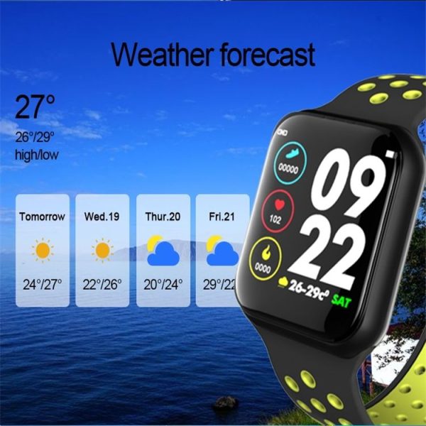 F8 1.3 inch IPS Color Screen Smart Watch IP67 Waterproof, Support Call Reminder / Heart Rate Monitoring / Blood Pressure Monitoring / Sleep Monitoring (White) - Image 14