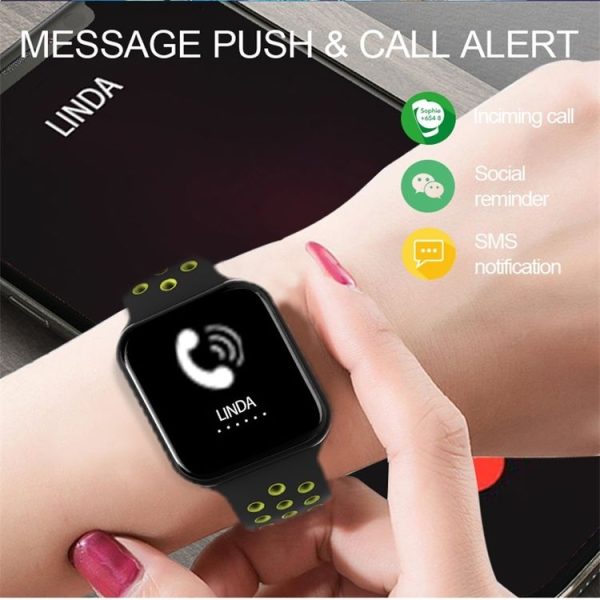 F8 1.3 inch IPS Color Screen Smart Watch IP67 Waterproof, Support Call Reminder / Heart Rate Monitoring / Blood Pressure Monitoring / Sleep Monitoring (White) - Image 16