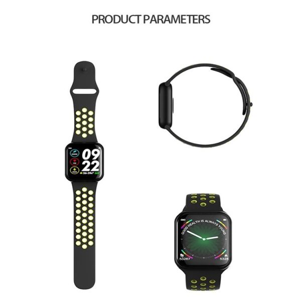 F8 1.3 inch IPS Color Screen Smart Watch IP67 Waterproof, Support Call Reminder / Heart Rate Monitoring / Blood Pressure Monitoring / Sleep Monitoring (White) - Image 17