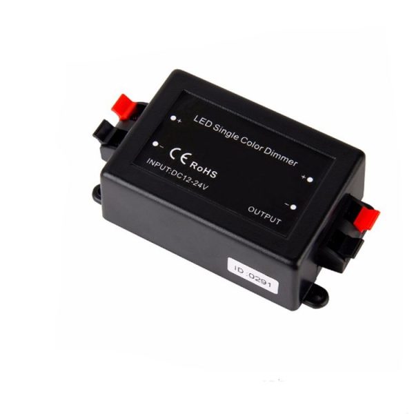 3 Key RF Wireless 12-24V LED Dimmer Controller for SMD 3528 SMD 5050 Single Color 12v Led Strip Iight, DC 12v 96w / 24v 192w - Image 3