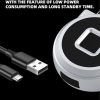 P10 Fingerprint Lock Alloy Fingerprint Padlock Gym Small Lock Cabinet Lock Electronic Lock At Home (Silver) - Image 8