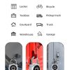 P10 Fingerprint Lock Alloy Fingerprint Padlock Gym Small Lock Cabinet Lock Electronic Lock At Home (Silver) - Image 9