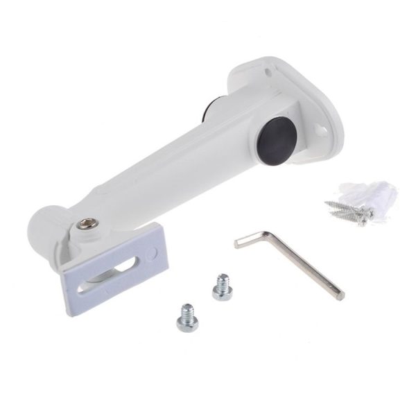 CCTV Wall Mount Stand Aluminum Metallic Silver Bracket Indoor Outdoor for Bullet Camera IP Camera Bracket Accessories - Image 3