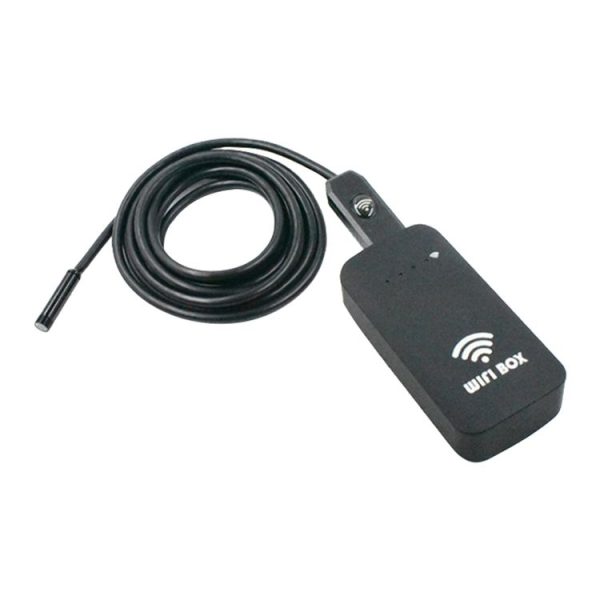 HD Endoscope Universal Wireless WiFi Box BOX Supports Any Smartphone Computer (Black)
