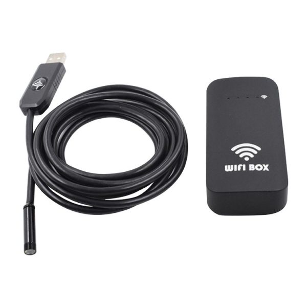 HD Endoscope Universal Wireless WiFi Box BOX Supports Any Smartphone Computer (Black) - Image 3