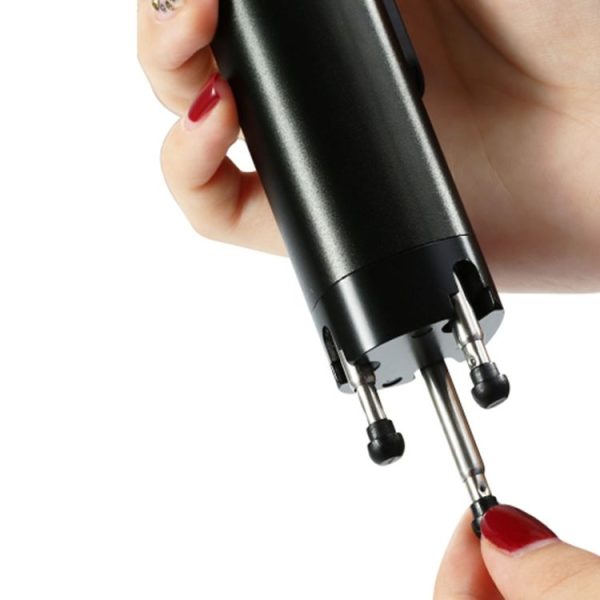 Handheld Wireless Bluetooth Concealed Telescopic Stand One Bluetooth Selfie Stick (Black) - Image 7