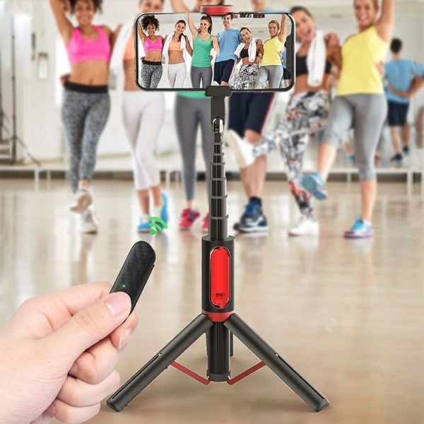 M18 Portable Selfie Stick Remote Control Mobile Phone Holder (White) - Image 13