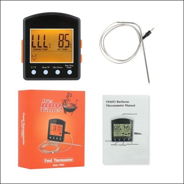 TP6051 Digital Kitchen Thermometer For Household BBQ Electronic Cooking Food Probe Meat Water Milk Meat Thermometer Kitchen Tools - Image 8