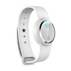Ultrasonic Mosquito Repellent Electronic Mosquito Repellent Bracelet Outdoor Portable Watch Mosquito Repellent (White)