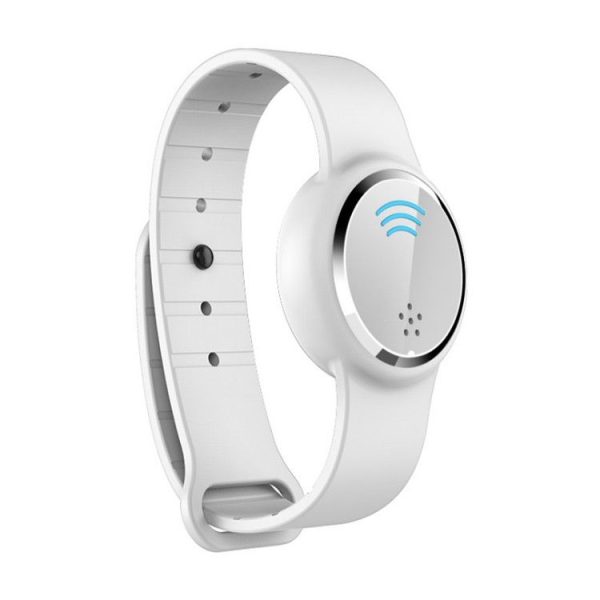 Ultrasonic Mosquito Repellent Electronic Mosquito Repellent Bracelet Outdoor Portable Watch Mosquito Repellent (White)