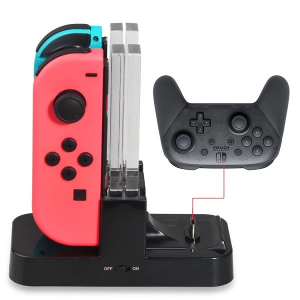 Multi-Function Charging Dock Station For Nintendo Switch Joy-Con Pro Controller Game Accessories - Image 2