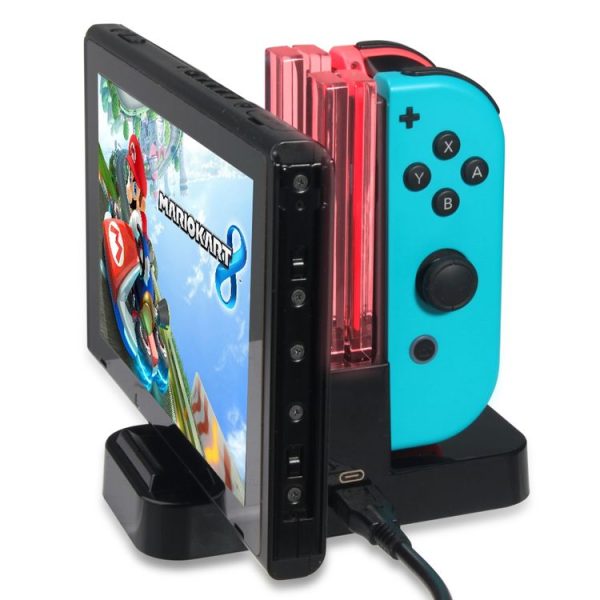 Multi-Function Charging Dock Station For Nintendo Switch Joy-Con Pro Controller Game Accessories - Image 4