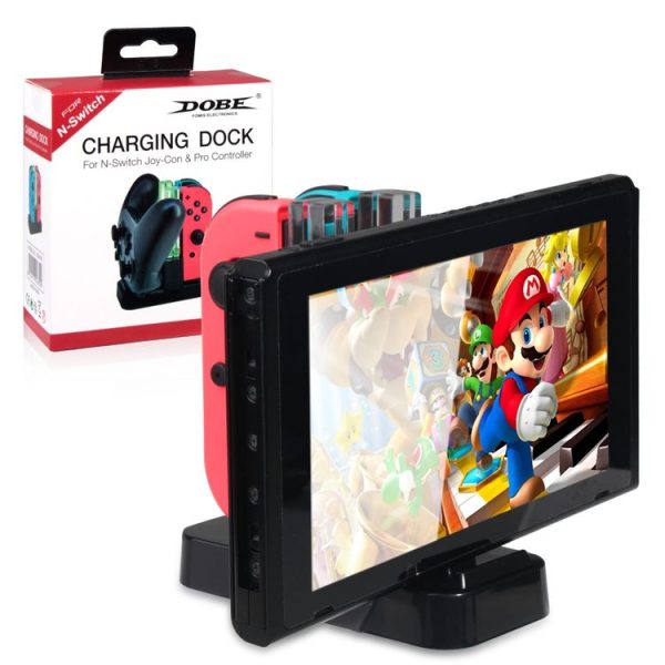 Multi-Function Charging Dock Station For Nintendo Switch Joy-Con Pro Controller Game Accessories - Image 8