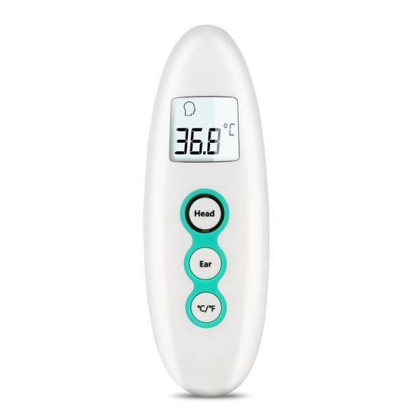 IR300G Baby Thermometer Infrared Digital Mini Body Infrared Forehead Ear Non-Contact Gun Adult Body Fever IR Children Thermometer (Blue) - Image 3