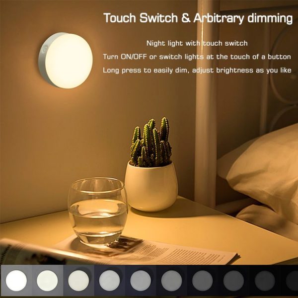 YouOKLight YK2327 Wireless Charger LED Night Light, Magnetic Attraction Fast Charging for iPhone Samsung Huawei Xiaomi - Image 6