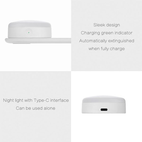 YouOKLight YK2327 Wireless Charger LED Night Light, Magnetic Attraction Fast Charging for iPhone Samsung Huawei Xiaomi - Image 8