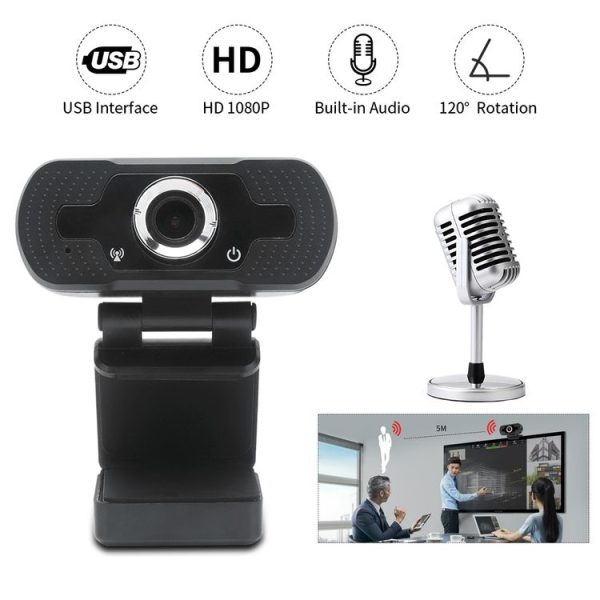 Full HD 1080P Web Camera With Noise Cancellation Microphone Skype Streaming Live Camera for Computer Android TV - Image 9