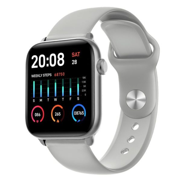 KW37 PRO 1.3 inch Color Screen Smart Watch IP68 Waterproof, Support Temperature Detection / Heart Rate Monitoring / Sleep Monitoring / Blood Pressure Monitoring / Blood Oxygen Monitoring (Gray)