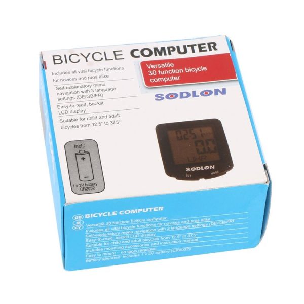SUNDING SDL-571 LCD Digital Display Bicycle Computer Wired Waterproof Cycle Odometer Bike Speedometer Stopwatch Riding Accessories Tools - Image 6