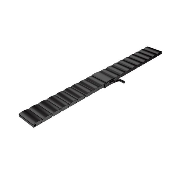 22mm For Huawei Watch GT2e GT2 46mm A Flat Buckle Stainless Steel Watch Band (Black) - Image 5