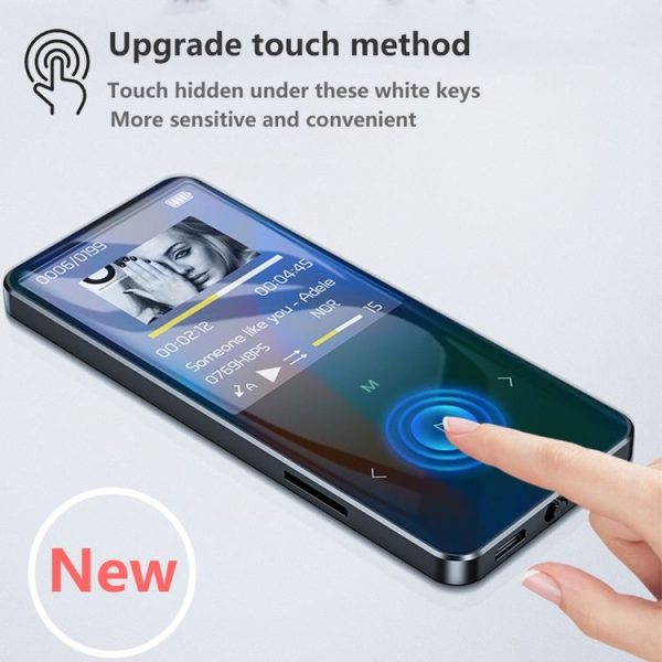 X2 16GB 1.8 inch Touch Screen Metal Bluetooth MP3 MP4 Hifi Sound Music Player (Black) - Image 5