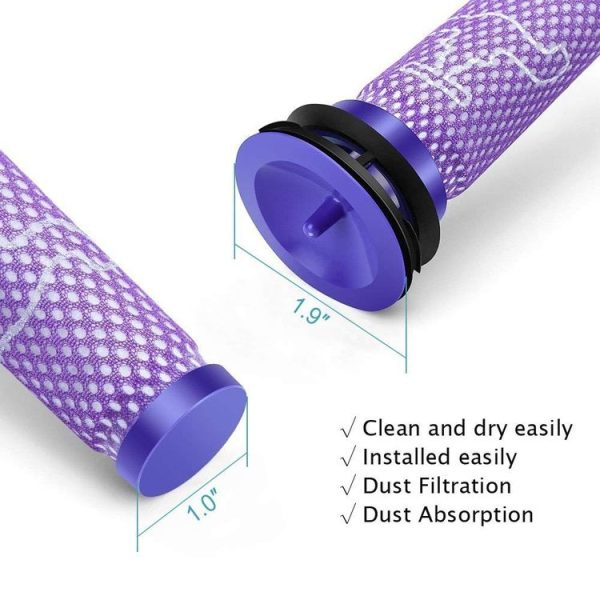 Filter Washable Replacement Filter for Dyson DC58 DC59 DC61 DC62 V6 V7 V8 Series Vacuum Cleaner - Image 4