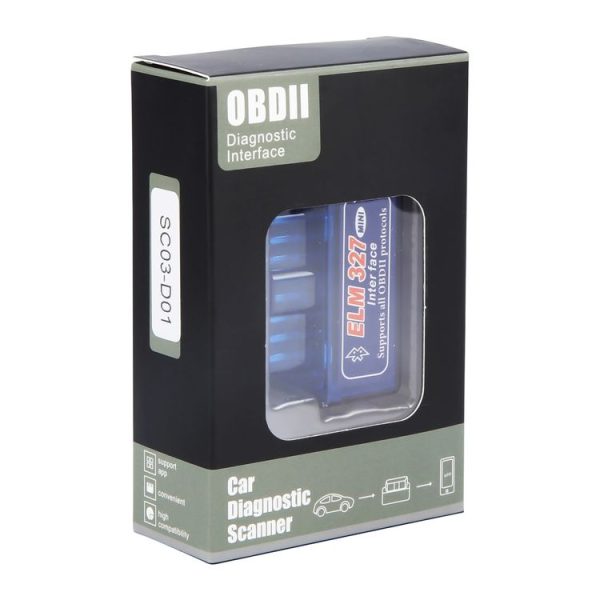 New OBD V2.1 mini ELM327 OBD2 Bluetooth Auto Scanner OBDII 2 Car ELM 327 Tester Diagnostic Tool for Android Windows Symbian - Image 8