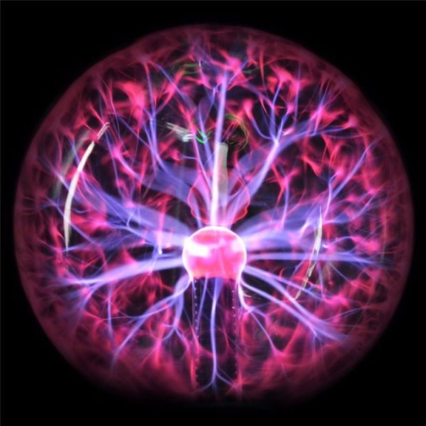 3 inch Crystal Magic Ball Glass Sphere Light Home Decor Novelty Lighting Lamp - Image 2