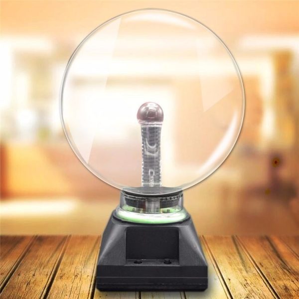 3 inch Crystal Magic Ball Glass Sphere Light Home Decor Novelty Lighting Lamp - Image 5
