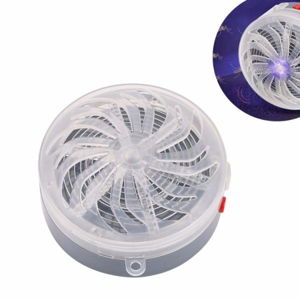 Solar Powered Mosquito Killer Home Insect Pest Killer UV Light Lamp Outdoor Indoor Mosquito Bug Zapper Repellent - Image 2