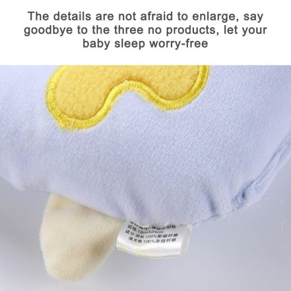 Diamond Velvet Cartoon Pig Shaping Pillow (Yellow) - Image 5