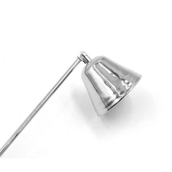Bright Chrome Silver Candle Mask Candle Extinguisher Aroma Candle Candle Accessories - Image 4