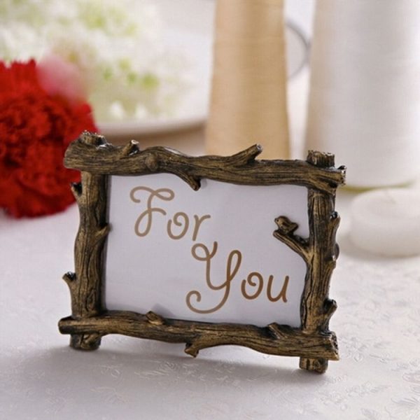 Retro Wooden Wedding Home Decor Pictures Frame