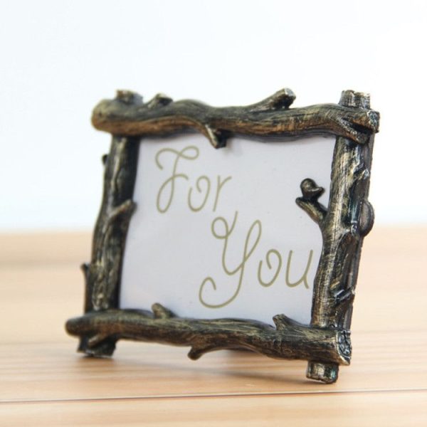 Retro Wooden Wedding Home Decor Pictures Frame - Image 2