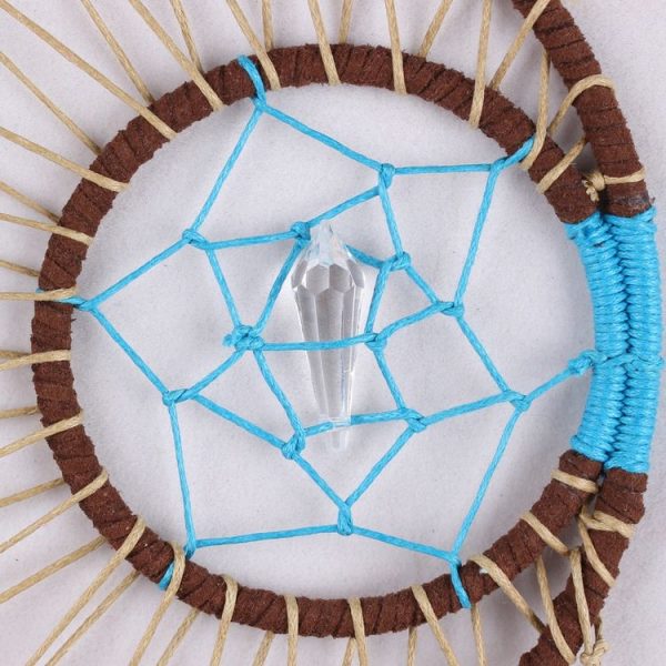 Creative Dream Catcher Handmade Feathers Dream Wall Home Crafts - Image 5