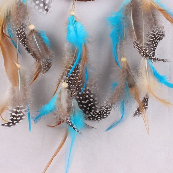 Creative Dream Catcher Handmade Feathers Dream Wall Home Crafts - Image 6