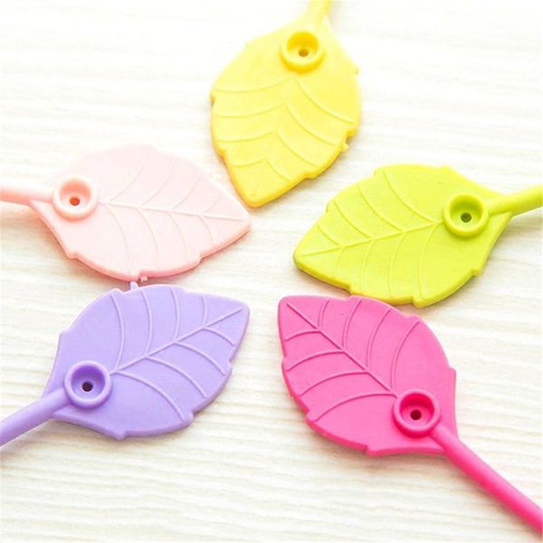 20 PCS Environmental Protection Silicone Plastic Bag Sealing Clip Food Bag Bundle Cable Tie, Random Color Delivery - Image 4