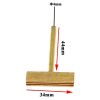 All Copper Liquid Crystal Cable Welding Tool T-shaped Soldering Iron Head, Model: 60W - Image 4
