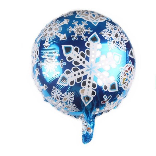 5 PCS Snowflake Shaped Holiday Decoration Aluminum Film Balloon, Size: 45x45cm Snowflake - Image 2