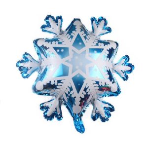 5 PCS Snowflake Shaped Holiday Decoration Aluminum Film Balloon, Size: 73x73cm Large Snowflake