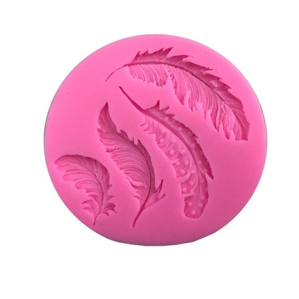 Feather Sugar Silicone Mold Fondant Mold Cake Decorating Tools - Image 5