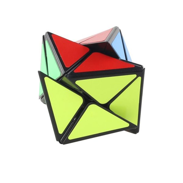 Alien Rubik's Cube Children's Puzzle Fun Toy (Black) - Image 3