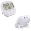 Digital LCD Indoor Thermometer Hygrometer Gauge Clock Temperature Humidity Meter - Image 2