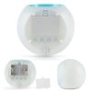 Round Color Light Gradient Alarm Clock Perpetual Calendar Clock - Image 6