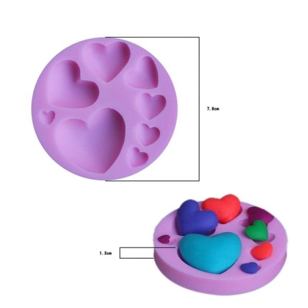 2 PCS DIY Baking Cake Mold Random Color Delivery - Image 3