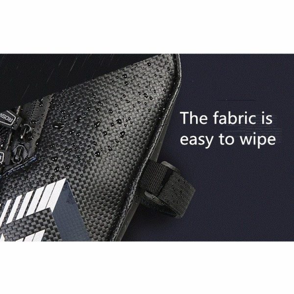 Bicycle Bag Riding Water Bottle Tail Bag Waterproof Mountain Bike Rear Bag, Style: Basic (Light Blue) - Image 3