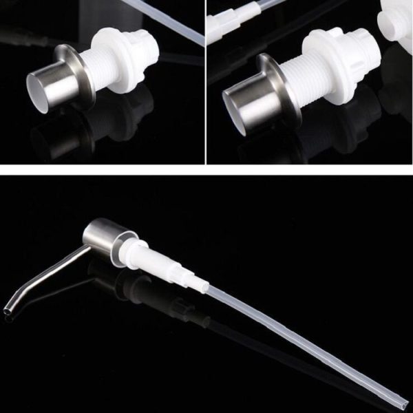 Stainless Steel Sink Soap Dispenser Sishwashing Liquid Hand Soap Bottle - Image 5