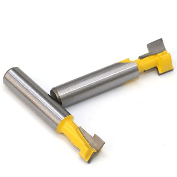 Woodworking Milling Cutter 8-handle Keyhole Cutter Photo Frame Wall-mounted T-type Keyhole Cutter, Size: 8x3 / 8 Inch - Image 5