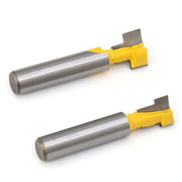 Woodworking Milling Cutter 8-handle Keyhole Cutter Photo Frame Wall-mounted T-type Keyhole Cutter, Size: 8x1 / 2 Inch - Image 3